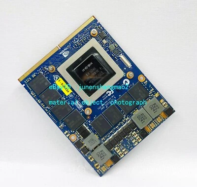 Nvidia GeForce GTX980M Grafikkarte N16E-GX-A1 8Gb GDDR5 Alienware Clevo - Bild 1 von 4