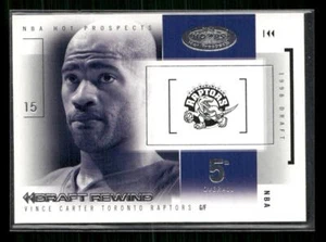 2004-05 Hoops Hot Prospects #27 DR Vince Carter Draft Rewind - Bild 1 von 2