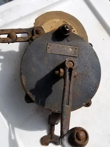 VINTAGE HAND CRANK BENCH MOUNT  MANUEL GRINDER SHARPEN PERFECTION STAR SPECIALTY - Picture 1 of 24