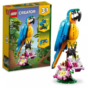 LEGO Creator 3 in 1 Exotic Parrot Animals Building Toy 31136 - Picture 1 of 5