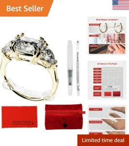 Clear Ring Band Size Adjuster - Perfect Fit for Engagement and Wedding Rings - Picture 1 of 9