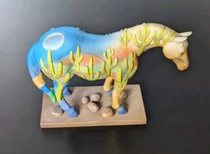 2005 The Trail of the Painted Ponies Saguaro Stallion 1E/5958 Artist John Geryak - Picture 1 of 8