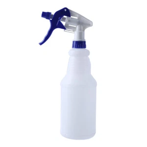 1 LITRE EMPTY TRIGGER WATER SPRAY PLASTIC BOTTLE PLANTS FLOWERS SPRAYER UK - Picture 1 of 8