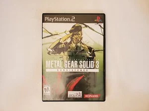 Metal Gear Solid 3 Subsistence (Playstation 2 PS2) - Picture 1 of 2