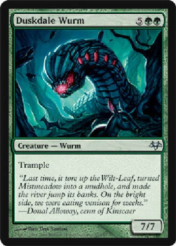 DUSKDALE WURM X4 4 4X Eventide MTG Magic the Gathering Cards DJMagic - Image 1 of 1