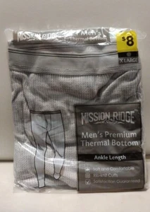 "Pantalón gris hasta el tobillo térmico premium para hombre Mission Ridge talla XL 42-44" - Imagen 1 de 4