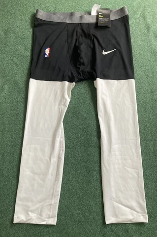 Nike NBA Men's Basketball Compression Pants Team Issued 2XL Tall AT9764-011 Nw Cover