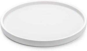 Modern round 10 Inch Ceramic Plant Pot Saucer, Planter Pot Drainage Tray for Ind - Picture 1 of 12