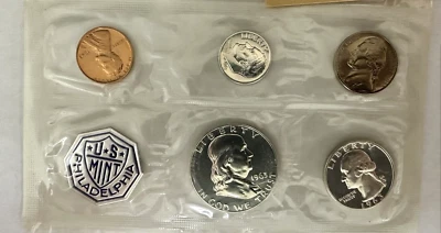 1963 Philadelphia Mint Set with COA - Image 1 of 4