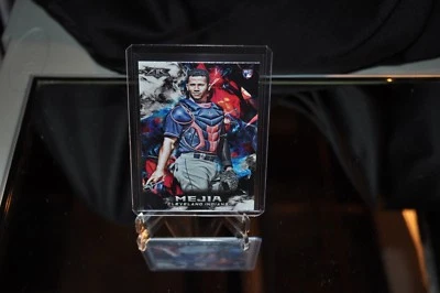 2018 TOPPS FIRE FRANCISCO MEJIA ROOKIE CARD #166 CLEVELAND INDIANS - Image 1 of 2