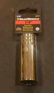 "GearWrench 80779 1/2"" unidad SAE profunda de 12 puntos 7/8" - Imagen 1 de 1