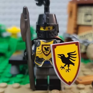 Custom Lego Accessories Knight Medieval Body Armour, cape and shield For minifig - Picture 1 of 88