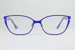 Rare Authentic Face a Face BOCCA BELLE 1 9620 56mm Blue Marble Glasses France - Picture 1 of 7