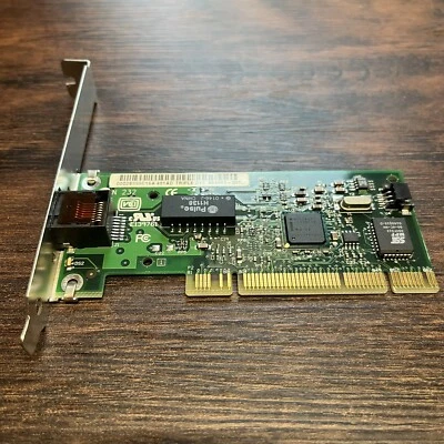 Intel PRO/100 S 10/100 PCI Network LAN NIC RJ-45 Desktop Adapter Genuine - Image 1 of 3