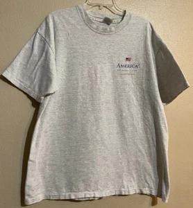 T-shirt vintage XL Coppa America 1995 made in USA donna yachting America3 - Foto 1 di 13