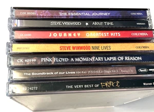 CD Lot Pink Floyd Momentary Lapse of Reason Prince Journey Steve Winwood 7 CD’s - Bild 1 von 12