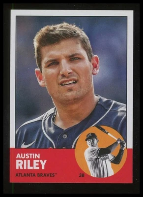 Austin Riley 2022 Topps Archives #40 Atlanta Braves - Image 1 of 2