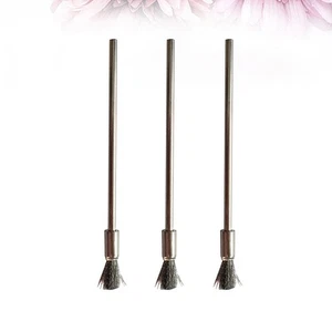 3-teiliges Edelstahl-Drahtscheibenbürsten-Set für elektrische Schleifwerkzeuge - Bild 1 von 11