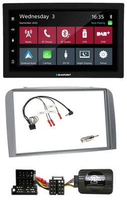 Blaupunkt 2DIN Lenkrad USB Bluetooth DAB Autoradio für Alfa Romeo 147 GT 04-10 s - Bild 1 von 4