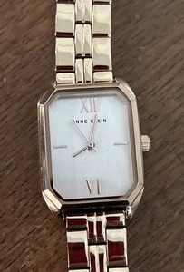 Anne Klein Watch Women’s 24mm AK 3774, Gold Tone Rectangle Dial, Needs Battery - Picture 1 of 10