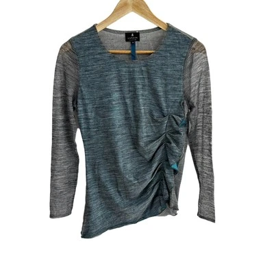 Auténtico suéter para mujer LANVIN COLLECTION - gris azul claro Foto 1 de 4