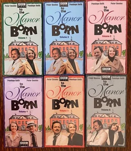 To the Manor Born Lot (VHS, Volume 1-6) - Picture 1 of 2