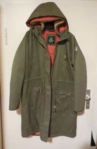 Warmer Mantel Parka Modholm v Derbe Gr 46 auch 48 khaki grün hoher NP neuwertig - Bild 1 von 3