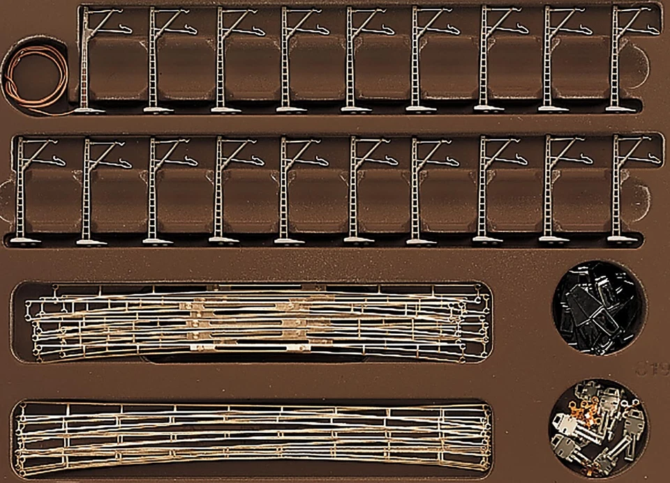 Märklin Spur Z 8198 Oberleitungspackung S+E