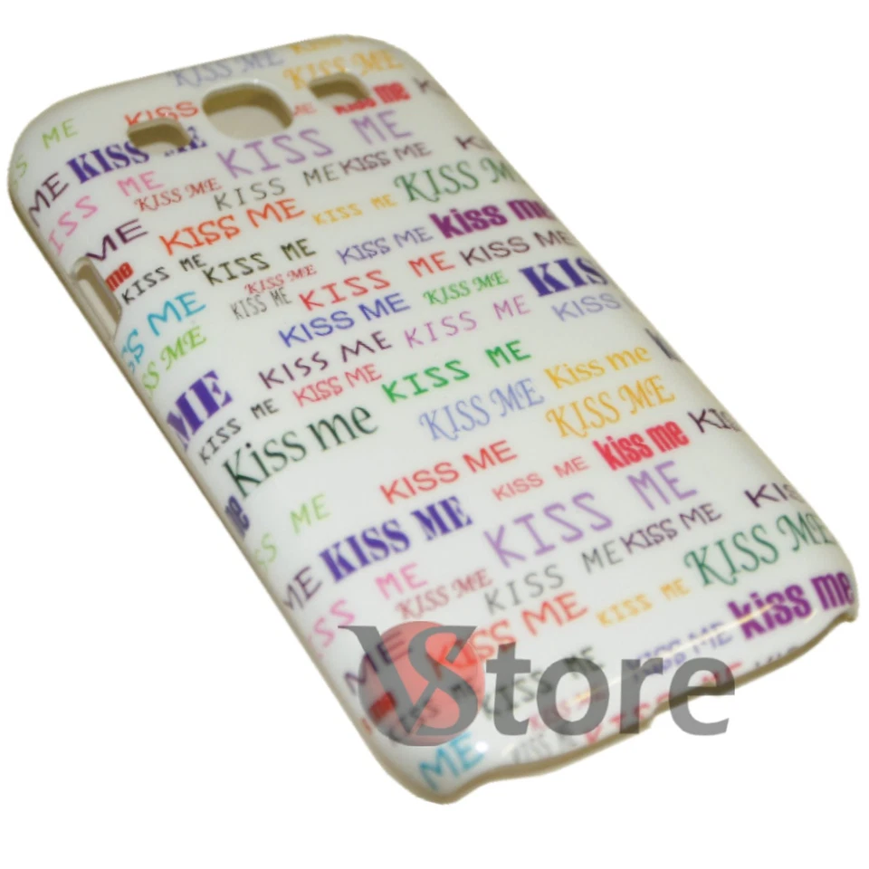 Cover Case For Samsung Galaxy S3 Kiss Me Hard - Image 1 of 1