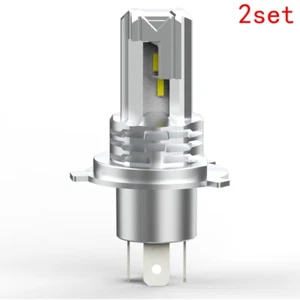 AUXITO H4 9003 HB2 Motorcycle LED Headlight High Low Beam Super White Lamp 2set - Picture 1 of 11