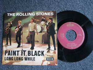 The Rolling Stones-Paint it Black 7 PS-1966 Germany-DECCA-25 240 - Picture 1 of 2