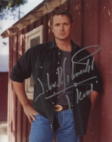 JOHN SCHNEIDER a Jonathan Kent - Smallville GENUINE SIGNED AUTOGRAPH Cover