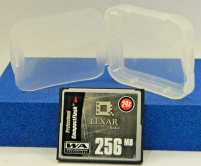 LEXAR MEDIA - Professional CompactFlash - 256MB - 24X - Pre Owned - - Image 1 of 4