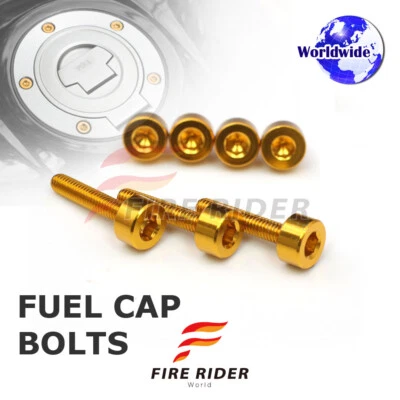 Fuel Cap Bolts Replacement Set For Honda CBR1000F 1990-1996 VFR800 Fi - Image 1 of 4
