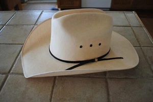 Bailey Shantung Paja 20X S0920D TOPNOTCH Natural Western Vaquero Sombrero 7 3/8 Nuevo con Etiquetas - Imagen 1 de 7