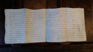 1773 ANTIQUE GEORGE III VELLUM MANUSCRIPT INDENTURE CHIPPING SODBURY GLOUCESTER - Picture 1 of 8