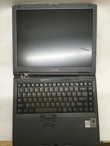 VINTAGE Toshiba Satellite Pro 4600 14.1" Intel Pentium III FOR PARTS -EQ - Picture 1 of 6