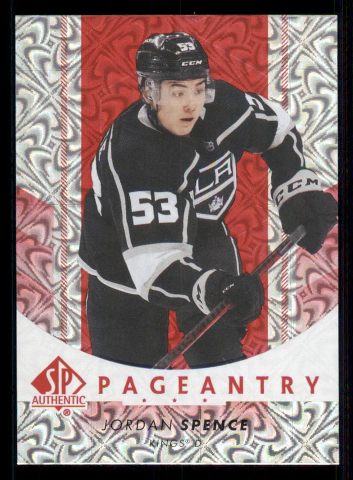 2022-23 SP Authentic Pageantry Red #P88 Jordan Spence - Image 1 of 2