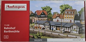 Auhagen HO Scale Model Kit-Train Station / Bahnhof Barthmuhle #11418 - Picture 1 of 4