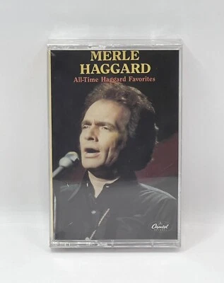 New! Merle Haggard - All Time Haggard Favorites - Country Cassette Tape Sealed! - Image 1 of 3