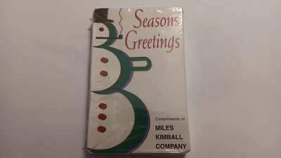 SEASONS GREETINGS - VINTAGE CHRISTMAS PROMO CASSETTE   -MILES KIMBALL SEALED NEW - Image 1 of 2