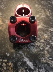 Box Two Top Load 1” Stem Red 40mm/45mm - Picture 1 of 2