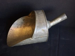 Antique Primitive Tin General Store Scoop - Picture 1 of 7