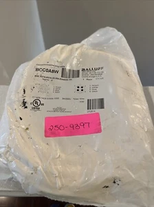 New Balluff Connection Cable BCC0A8W BCC A314-A314-30-304-EX44W6-100 - Picture 1 of 2