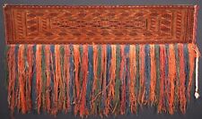 Antique Tekke Turkmen Torba, Very Fine Weave, Great Condition, Circa 1900.