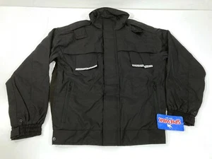 SPIEWAK LARGE S3818 WATERPROOF WEATHERTECH SYSTEMS DELUXE DUTY JACKET BLACK L - Picture 1 of 4