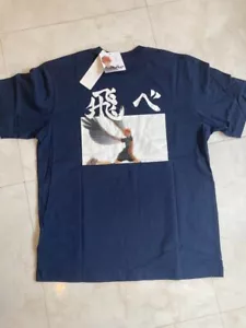Haikyuu taglia M (JPN) taglia UNIQLO!!! T-shirt UT Karasuno Highschool MARINA dal Giappone rara - Foto 1 di 4