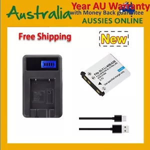 Battery +LCD Charger for Fujifilm Instax Mini 90 Neo Classic NP-45 NP-45S NP-45A - Picture 1 of 2