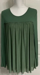 Tunica swing top Matilda Jane A New Leaf Empress XS taffeta verde - Foto 1 di 7