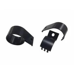 2 Stück Bügelschellen 76 mm Edelstahl schwarz Ranger - Bild 1 von 2